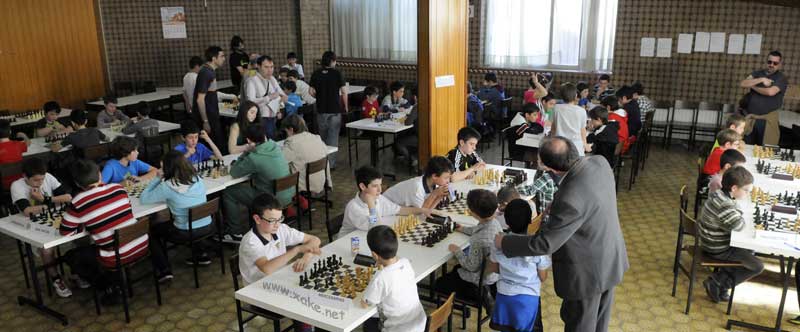 Torneo San Viator escolar por equipos de rapidas - panoramica