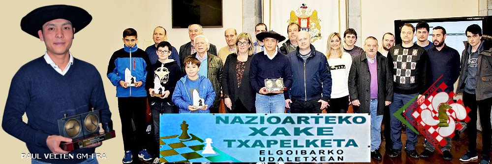 NAZIORTEKO XAKE TXAPELKETA  2019  ELGOIBARKO UDALETXEAN XXIX TORNEO MAGISTRAL INTERNACIONAL DEL ELGOIBAR