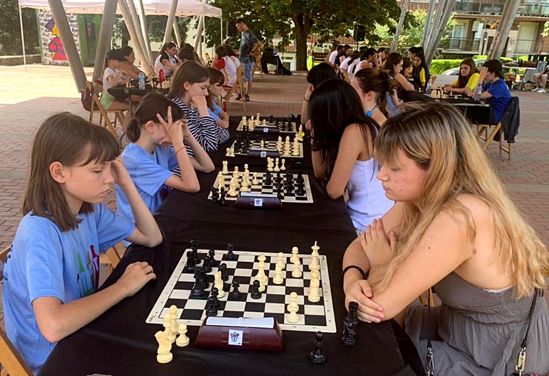 Seleccion de ucranianas Campeonas- Ajedrez