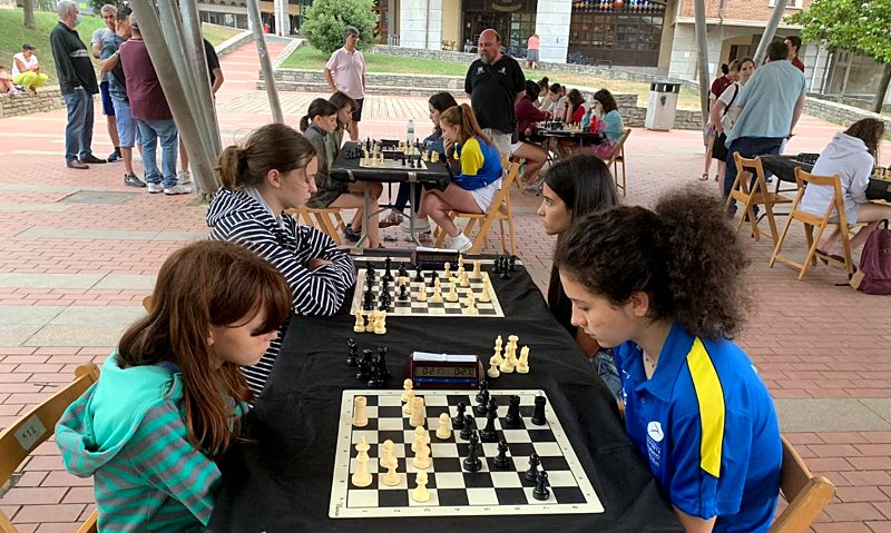 Seleccion de ucranianas Campeonas- Ajedrez